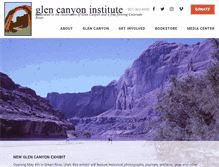 Tablet Screenshot of glencanyon.org
